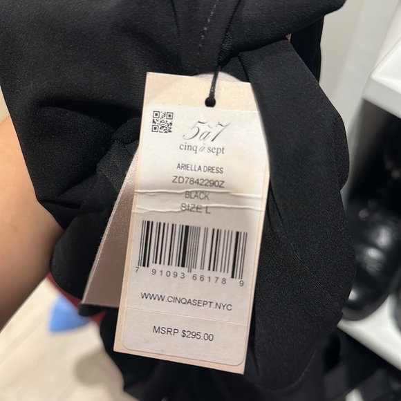 Cinq a Sept Black Dress - Picture 4 of 5